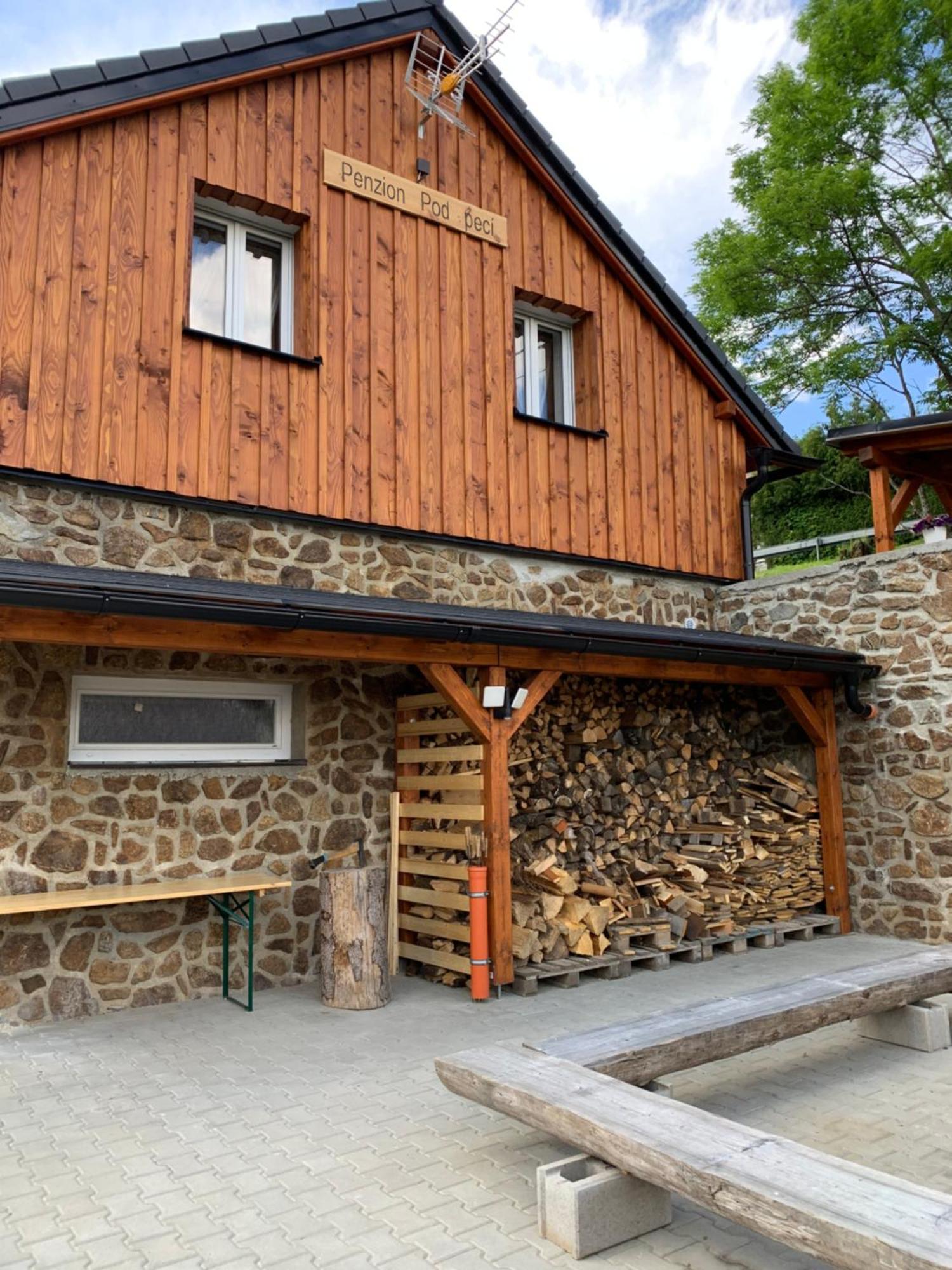 Penzion Pod Peci Lenora Exterior foto